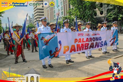 Cebu police gearing up for 2024 Palarong Pambansa .